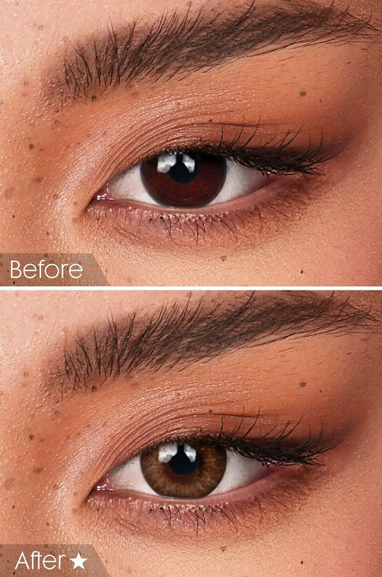 BELLA ALMOND BROWN THE SECRET COLLECTION ONE DAY Color Contact Lenses Anwar Store