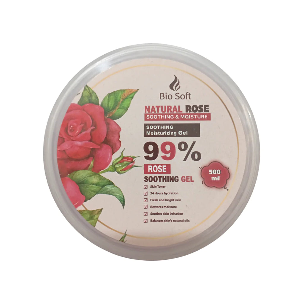 BIO SOFT NATURAL ROSE GEL 500ML Anwar Store