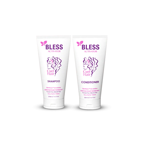 BLESS ACTIVATOR CURL HAIR SHAMPOO 200ML + CONDITIONER 200ML OFFER Anwar Store