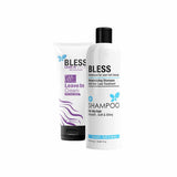 BLESS SHAMPOO DRY HAIR 500ML + LEAVE IN CREAM 200ML OFFER