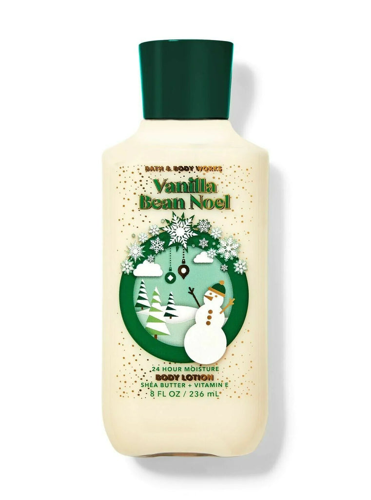 Bath Body Works Vanilla Bean Noel Lotion Shea Butter Vitamin E