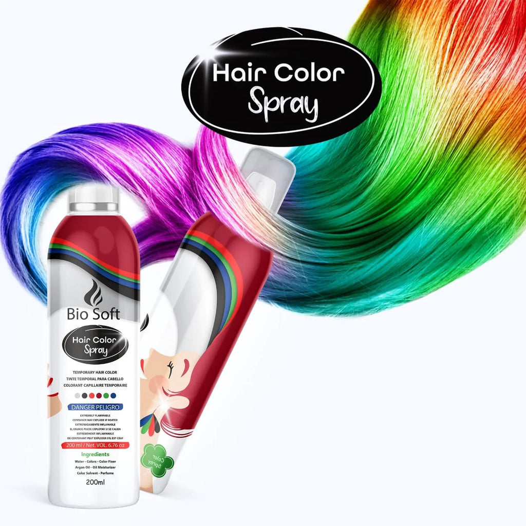 Bio Soft Hair Color Spray Purple 200ML Anwar Store