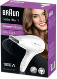 Braun Satin Hair 1 HD180 Hair Dryer 1800 Watt Anwar Store