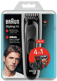 Braun Styling Kit 4-In-1 Hair and Beard Trimmer For Men - SK3000 - Shaving / Trimming - Personal Care 5513 Anwar Store