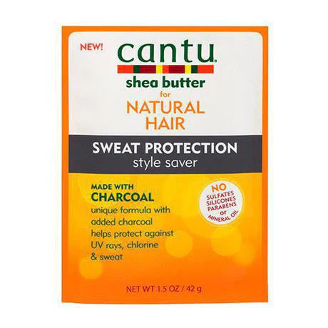 Cantu Sweat Protection Style Saver Unique formula with added charcoal 42G Anwar Store