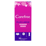 Carefree Plus Large With Fresh Scent 20 Panty Liners