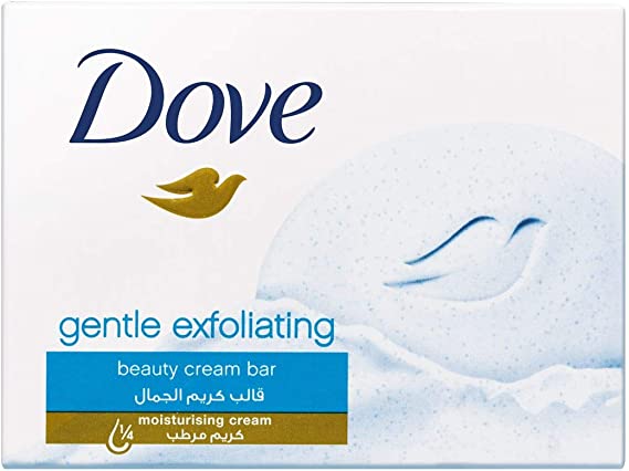 Dove Bar Soap Gentle Exfoliating for Renewed Skin Anwar Store