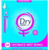 Dry intimate wet wipes flowers 20pcs