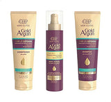 Eva Hair Clinic Gold Argan Heat Guard + Conditioner + Shampoo