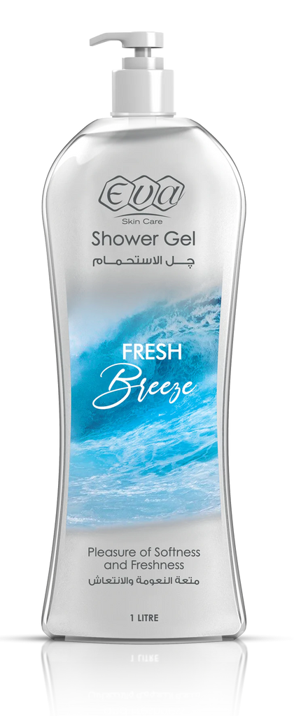 Eva Skin Care Fresh Breeze shower gel 1 liter Anwar Store