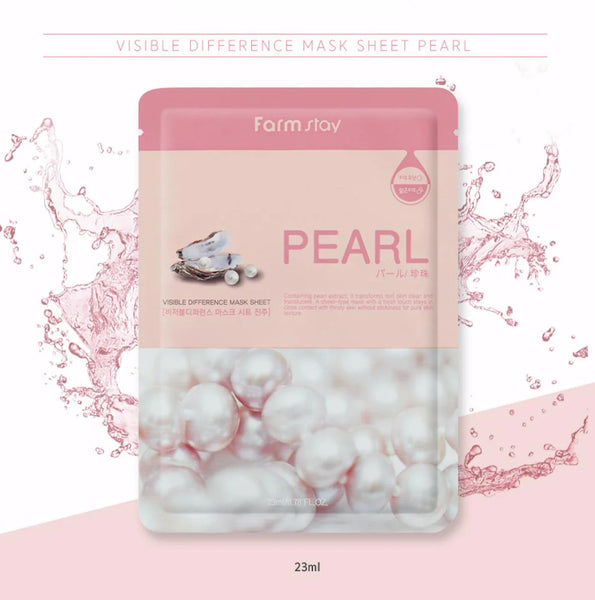 FARM STAY PEARL SHEET MASK 23ML | Anwar Store