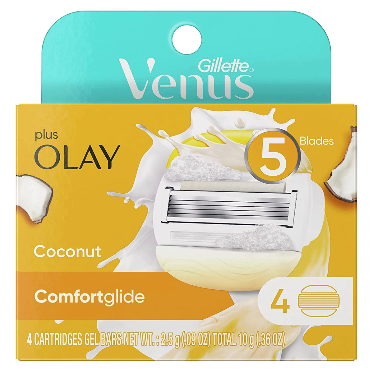 GILLETTE VENUS OLAY COCOUNT REFILL 4CARTRIDGES Anwar Store