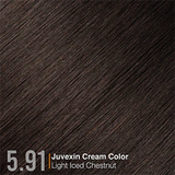 GK JUVEXIN CREAM COLOR 5.91 Light Iced Chestnut Anwar Store