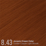 GK JUVEXIN CREAM COLOR 8.43 Golden Copper Light Blonde Anwar Store