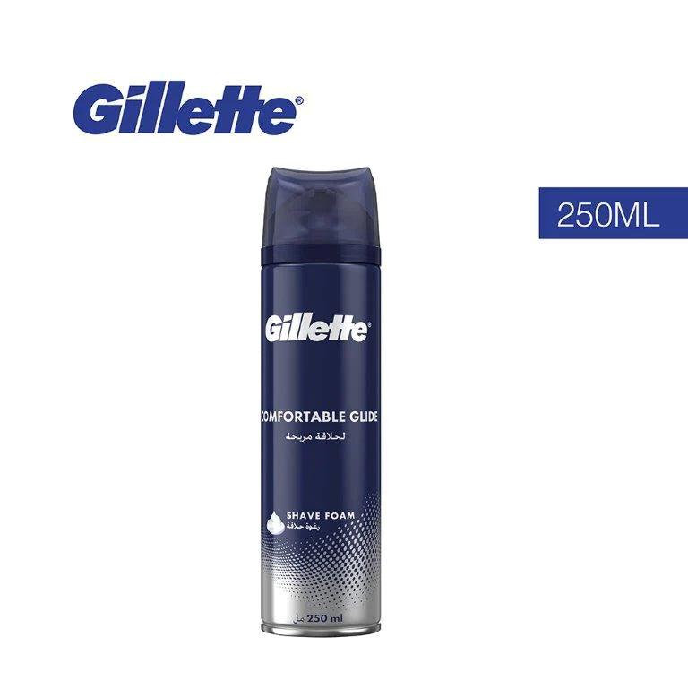 Gillette Shave Foam Comfortable Glide 250ml Anwar Store