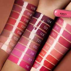 KIKO Unlimited Double Touch Liquid lipstick 121 Dark Rosy Chestnut Anwar Store