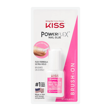 KISS PowerFlex Brush-On Nail Glue 5g