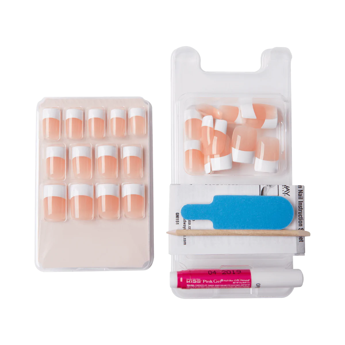 KISS Salon Acrylic French Nail Kit Sugar Rush Anwar Store