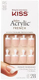 KISS Salon Acrylic French Nude Nails KSA04 28 Nalis