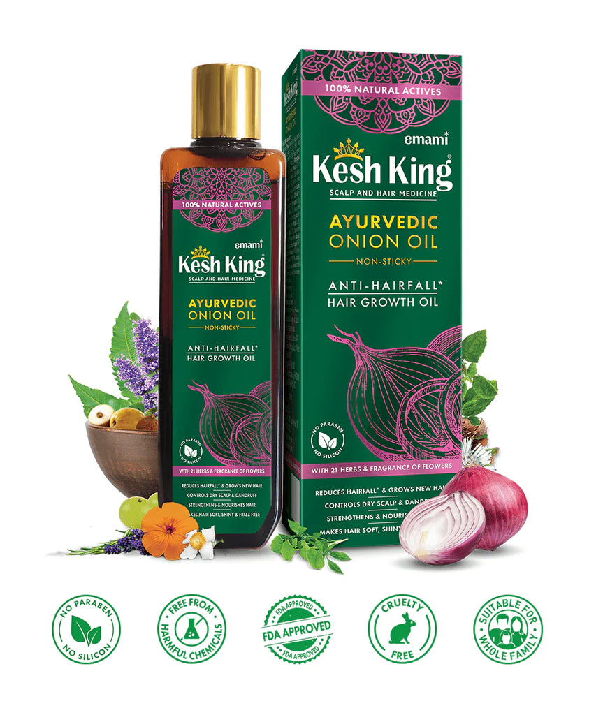 Kesh King Ayurvedic Onion Oil 200ml Anwar Store