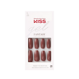 Kiss Gel Fantasy KGNC105S Limited Edition Ready To Wear Gel Nails 28 Nails, Ultra Smooth Anwar Store