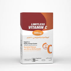 LIMITLESS VITAMIN C 500 MG 20 TAB Anwar Store