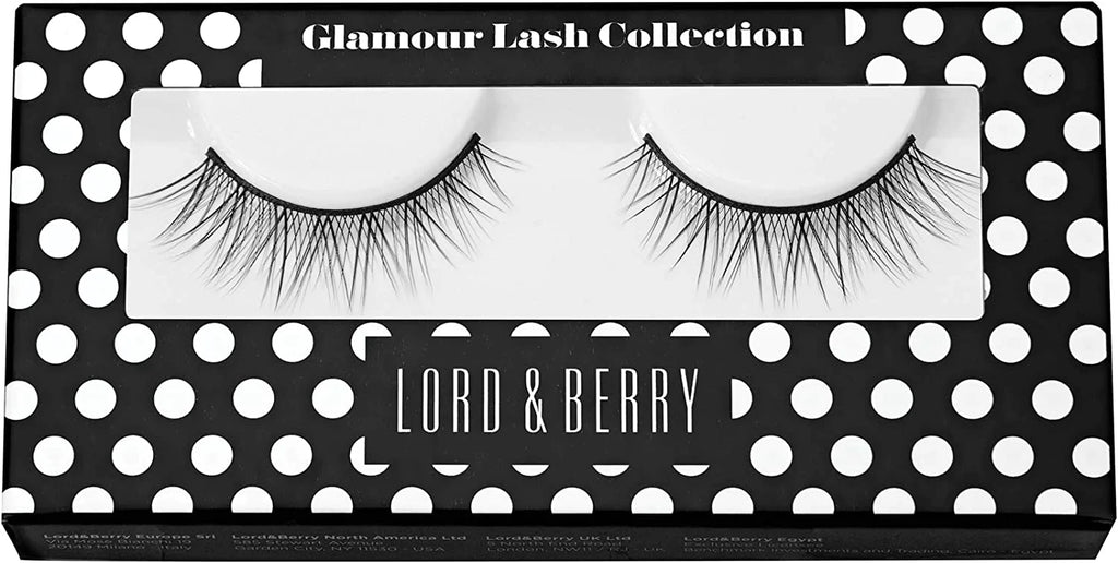 LORD & BERRY Glamour Lash Collection Dramatic High Volume Silk False Eyelashes, EL17 Anwar Store