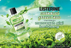 Listerine Mouthwash Green Tea 250ml Anwar Store