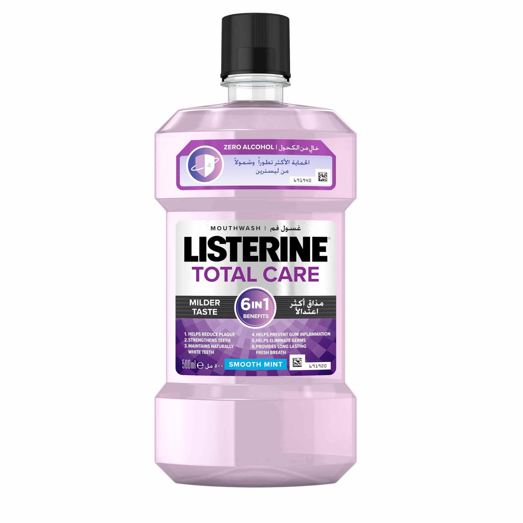 Listerine Total Care Mouthwash, Fresh Mint 250 ML Anwar Store