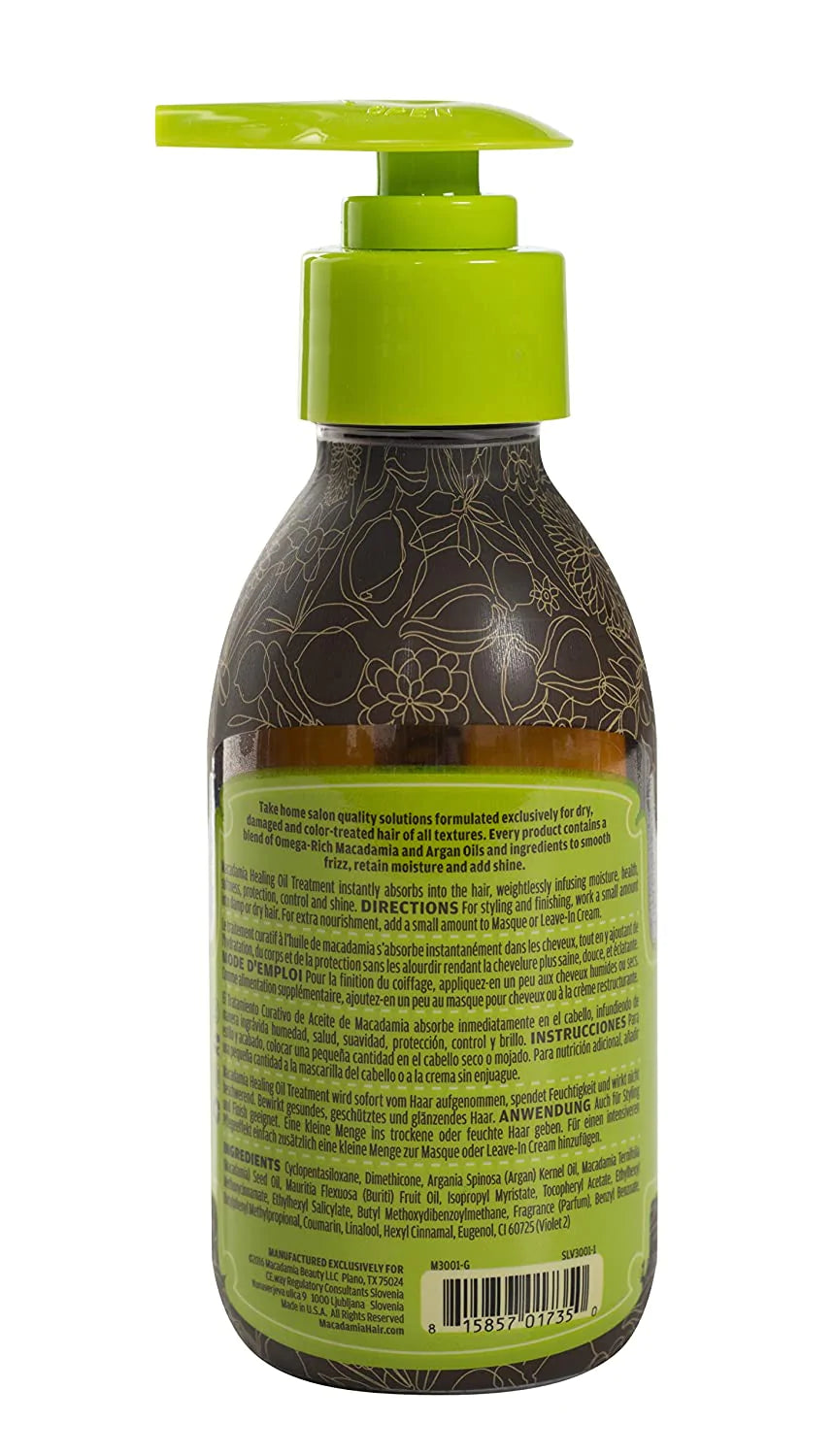 Macadamia Macadamia Natural Oil Healing Oil Treatment 125ml Anwar Store