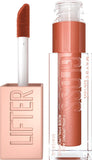 Maybelline Lifter Lip Gloss copper 17 Makeup with Hyaluronic Acid - 0.18 fl oz Anwar Store