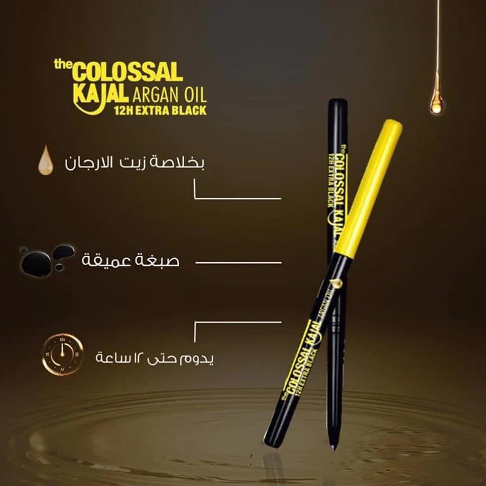 Maybelline New York Colossal Kajal Super Black 0.35g