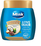 Mink Love Your Hair Conditioning Cream with COCONUT, MACADAMIA OILS&COCOA BUTTER 500ML Vera - 1 500ML kg