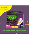 MOLPED PROTECTIVE BARRIERS MAXI THICK LONG 7 PADS