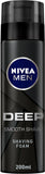 NIVEA Deep Clean Black Carbon Shaving FOAM 200ML