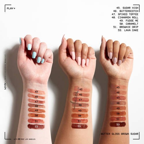 NYX Cinnamon Roll Butter Gloss BLG 48 4.7 mL Anwar Store