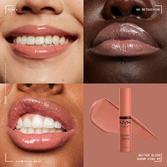 NYX Sugar High Butter Gloss Cult Fave Buttery Gloss 45 - 8ml Anwar Store