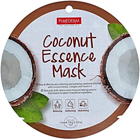 PUREDERM Coconut Essence Sheet Mask Anwar Store