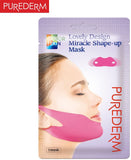 PUREDERM Lovely Design Miracle Shape-up Mask 1pcs Anwar Store