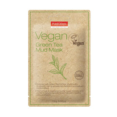 PUREDERM VEGAN GREEN TEA MUD MASK 15 G Anwar Store