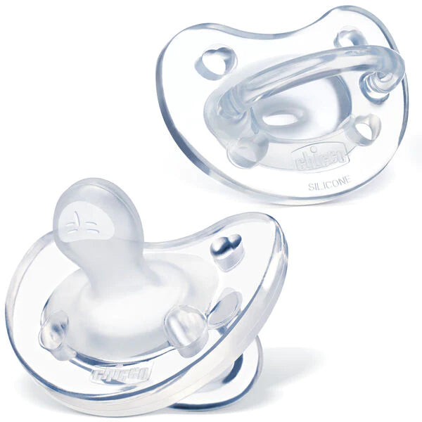 PhysioForma Soft Silicone Pacifier - Clear 0-6m Anwar Store