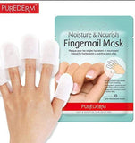 Purederm Moisture & Nourish Fingernail Mask 10 pre-moistends masks Anwar Store