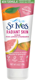 Radiant Skin Pink Lemon & Mandarin Face Scrub 170ML