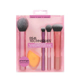 Real Techniques Brush Set (Everyday Essentials, Enhanced Eye, Flawless Base) Anwar Store