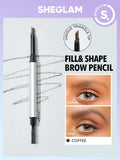 SHEGLAM Dual-Ended Fine Eyebrow Pencil - Coffee Anwar Store