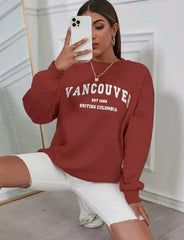 SHEIN DROP SHOULDER LETTER GRAPHIC SWEATSHIRT Anwar Store