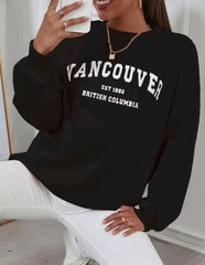 SHEIN DROP SHOULDER LETTER GRAPHIC SWEATSHIRT Anwar Store