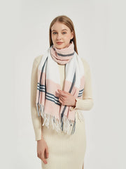 SHEIN PLAID PATTERN SCARF Anwar Store