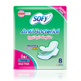 SOFY Antibacterial Maxi Long (29cm) 8 Pads Anwar Store