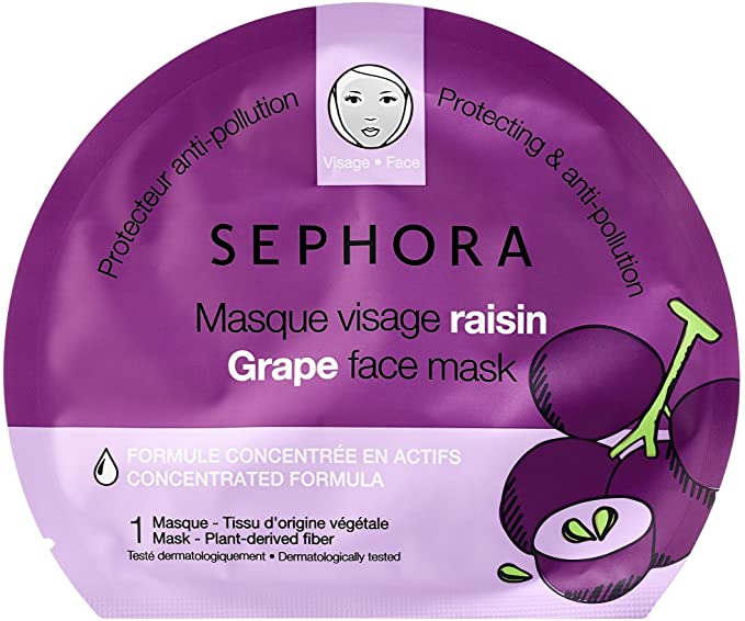 Sephora Grape Face Mask, Perfecting & Anti-Pollution Anwar Store